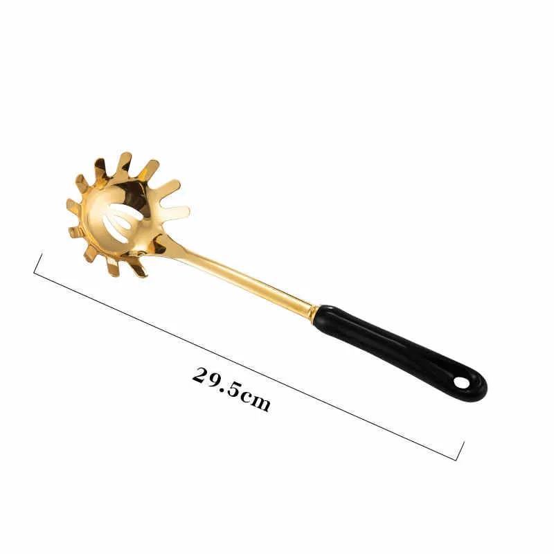 Nordic Stainless Steel Kitchen Utensils Spatula Ceramic Handle by Dropshipman