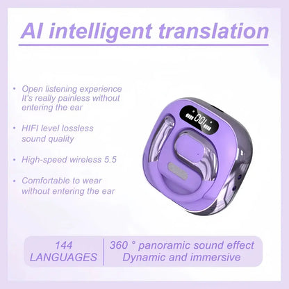 Translation Earbuds Real Time - AI 144 Language Translator Earbuds, Audifonos Traductores Inglés Español, by All Mart Bristol Ltd