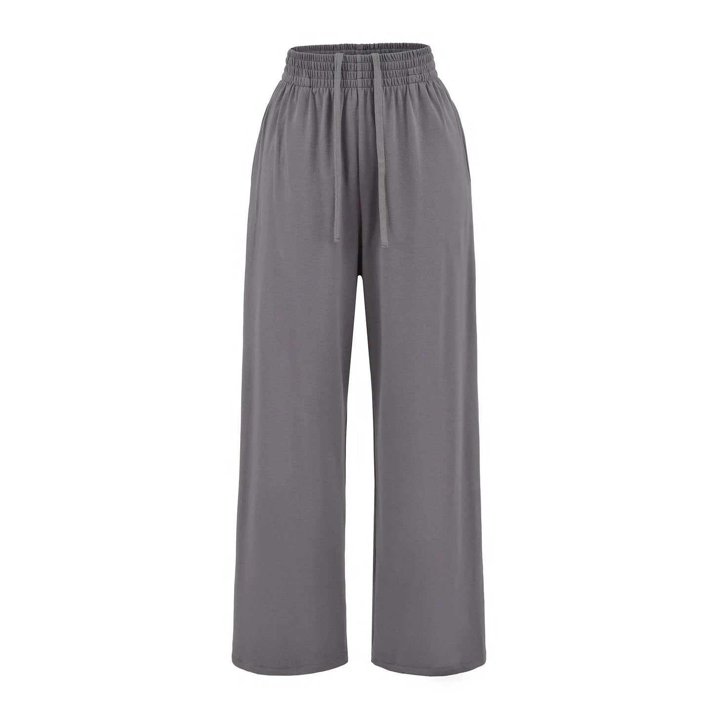 FigureFlattering Set Seductive Slimming T-Shirt Set Wide Leg High-Waisted Set Two-Piece Comfortable Chic Outfit For Women by All Mart Bristol Ltd