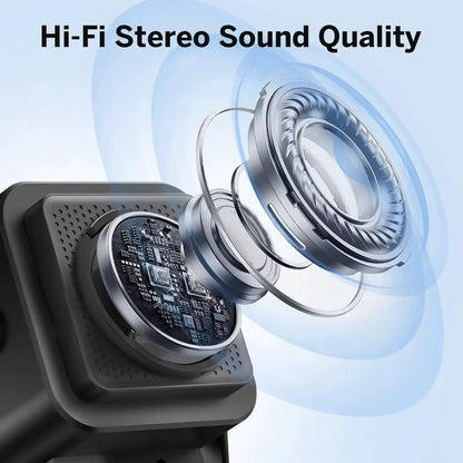 (Upgraded)5 in 1 Auto-Induction 5000Mah Wireless Induction Speaker 8 RGB Lights HIFI Sound Portable Bluetooth Phone Holder Gifts by All Mart Bristol Ltd