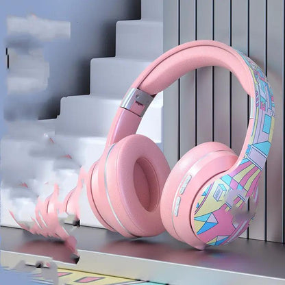 Wireless Bluetooth Headphone Head-mounted E-sports by Dropshipman