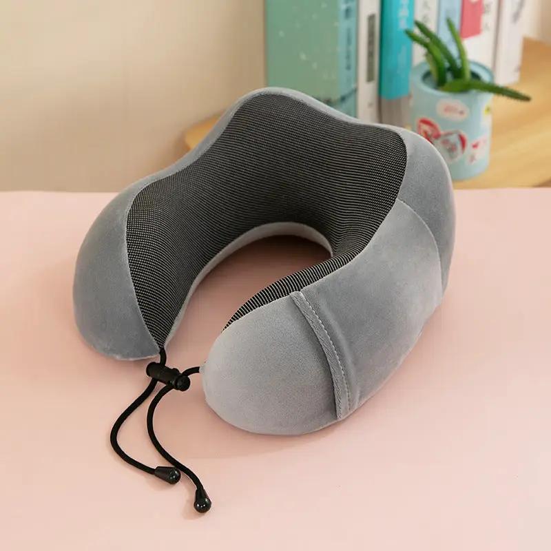 U-shape Pillow Travel Pillow Of Memory Foam Neck Pillow Siesta Neck Pillow Neck Pillow Magnetic Cloth U-shaped Pillow by Dropshipman