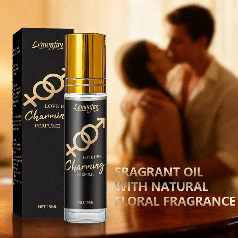 Lemonfay Love Her Charming Perfume Roll-On for Men Pheromone Cologne Long Lasting Fragrance 15ml for Dating by All Mart Bristol Ltd
