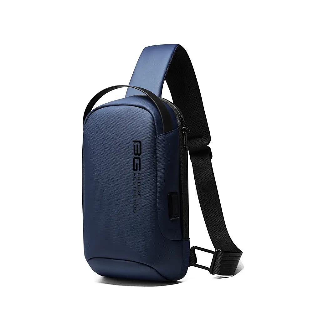 Men's Casual Shoulder Business Usb Shoulder Bag by Dropshipman