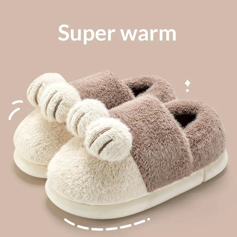 Cotton Slippers With Back Support Home by Dropshipman
