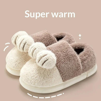Cotton Slippers With Back Support Home by Dropshipman
