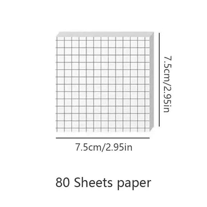 Basic Sticky Notes Stationery Notepad Post Bookmark Sticky Notes It Kawaii Stickers in Notebook Memo Pad Cute Korean Stationery by All Mart Bristol Ltd