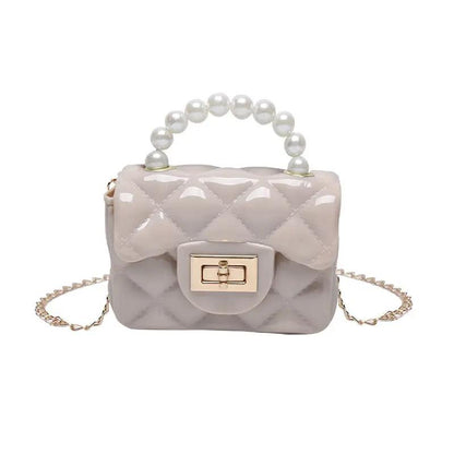 Pearl Hand One-shoulder Crossbody Chain Children's Bags by Dropshipman