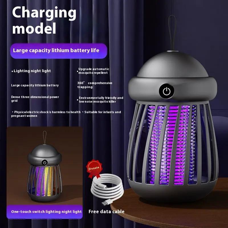 Mosquito Killer Lamp Insect Repellent Radiation Less Mute Electric Insect Trap Usb Charging Outdoor Mosquito Killer Repellent by Dropshipman