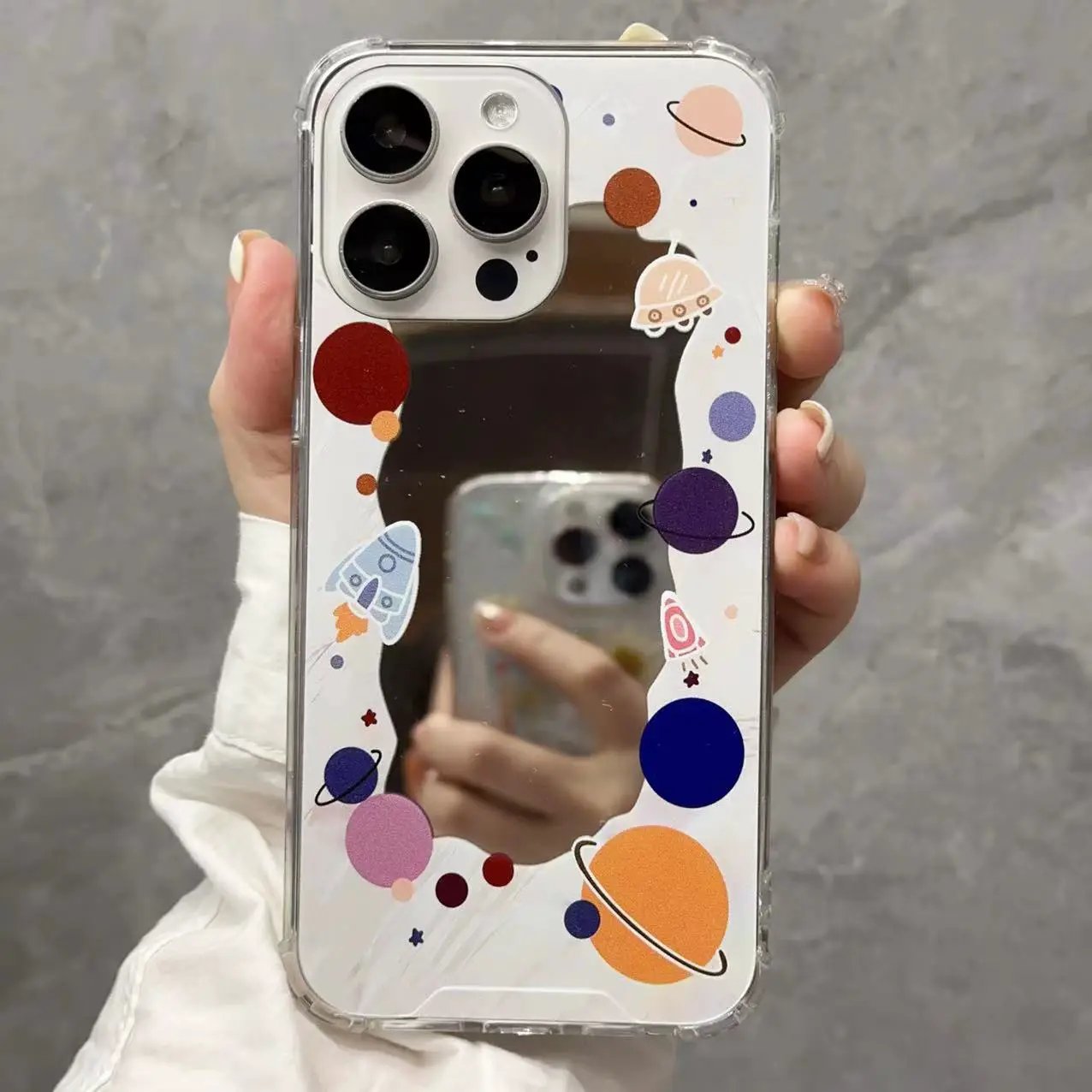 Mirror Phone Case Female by Dropshipman