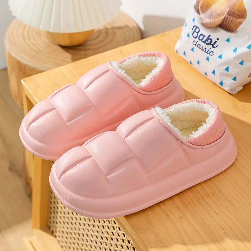 Women's Autumn And Winter Home Indoor Shit Feeling Platform Plus by Dropshipman