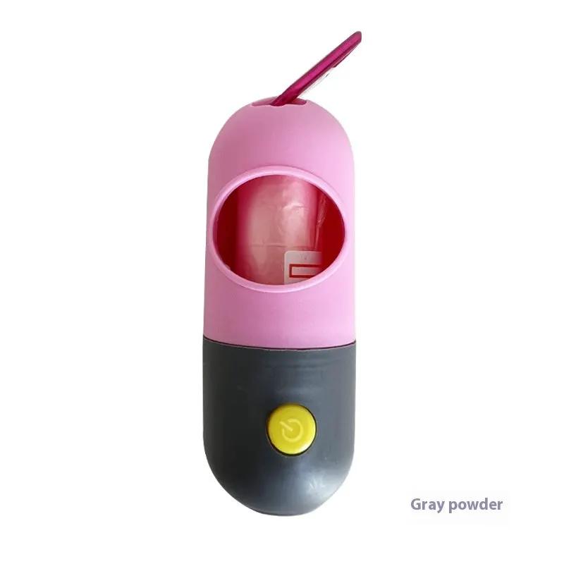 Led Light Pet Waste Bag Dispenser For Dogs Cats Dog Poop Scooper Bags Waste Bags Holder Dispensers Pet Clean Accessories by Dropshipman