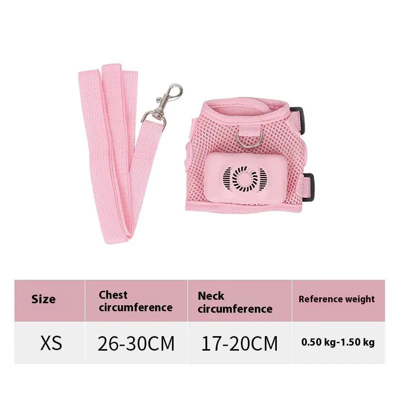 Pets Dog Vest Chest Strap Harness Air Conditioner Cooling And Breathable With Air Conditioner Pet Products by Dropshipman