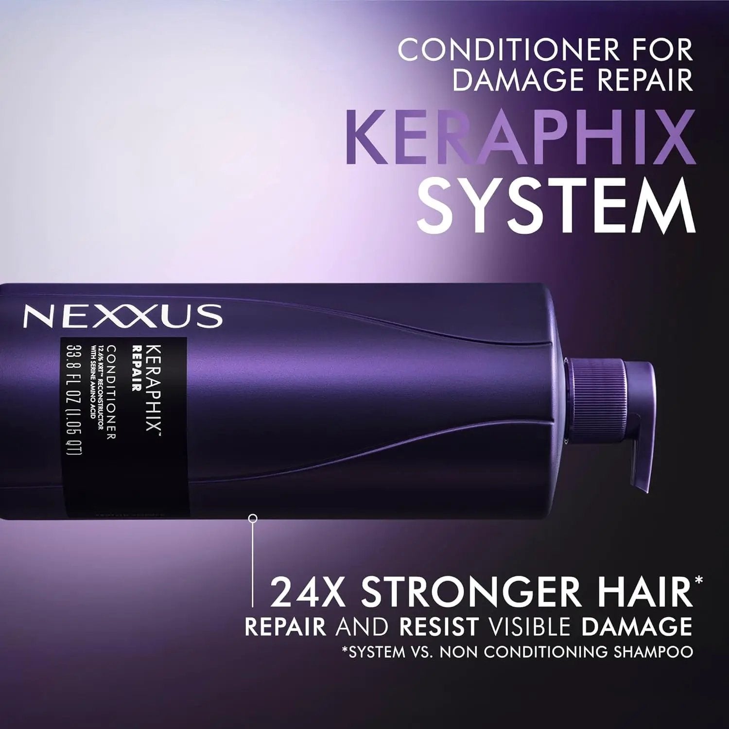 Keraphix Conditioner for Damaged Hair - 33.8 oz Repair & Revive Your Locks! by All Mart Bristol Ltd