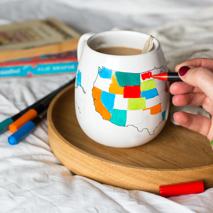 Colouring Ceramic Pens - Set of 4 by All Mart Bristol Ltd