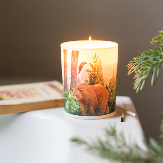 Save The Planet Scented Soy Wax Candle: Purifying Forest by All Mart Bristol Ltd