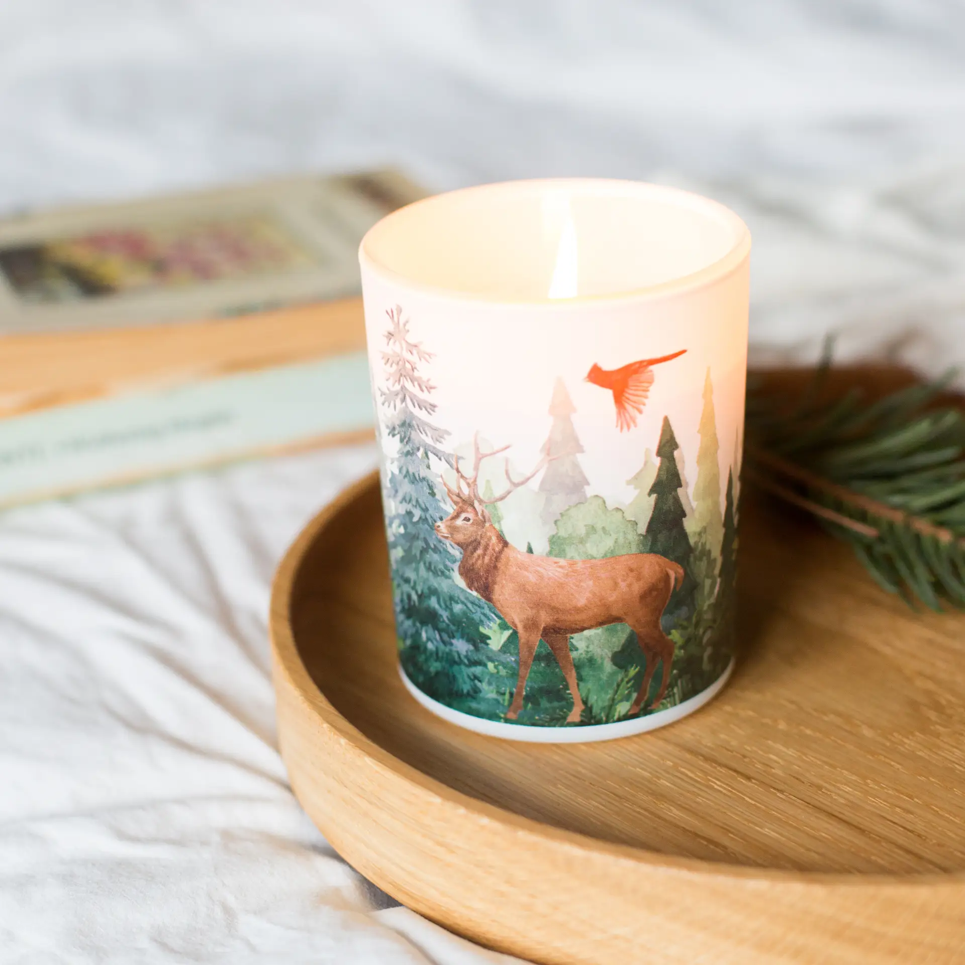 Save The Planet Scented Soy Wax Candle: Purifying Forest by All Mart Bristol Ltd