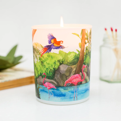 Save The Planet Scented Soy Wax Candle: Revitalising Freshwater by All Mart Bristol Ltd