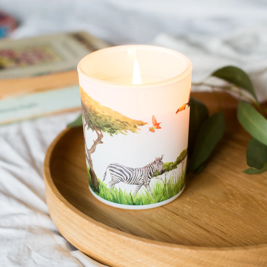 Save The Planet Scented Soy Wax Candle: Uplifting Grassland by All Mart Bristol Ltd