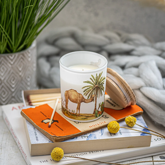 Save The Planet Scented Soy Wax Candle: Warming Desert by All Mart Bristol Ltd