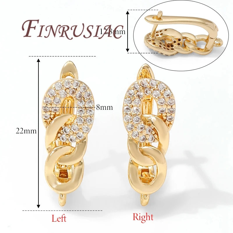 18K Gold Plated,Anti-Allergy Earring Hook Clasps,Supplies For Jewelry,Fasteners Earwires,Earrings Fixtures Accessories by All Mart Bristol Ltd