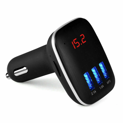 Car Kit Handsfree LCD MP3 Player Radio FM Transmitter Wireless Bluetooth USB/SD by All Mart Bristol Ltd