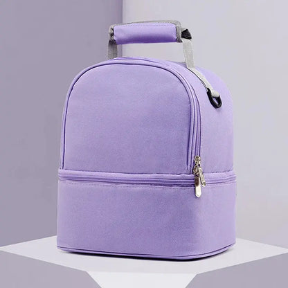 Mommy Bag Milk Storage Breast Pump Maternity Cooler Double Layer Insulation Fresh Keeping Baby Food Backpack Feeding Bottle by All Mart Bristol Ltd