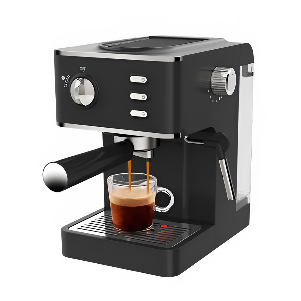 Semi-automatic Espresso Machine with Steam Milk Frother by All Mart Bristol Ltd