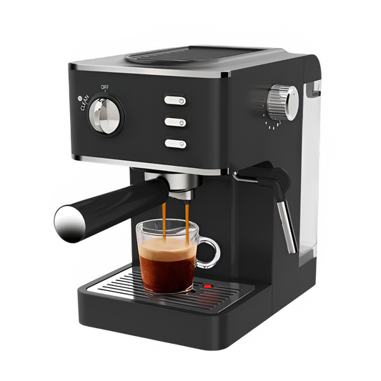 Semi-automatic Espresso Machine with Steam Milk Frother by All Mart Bristol Ltd