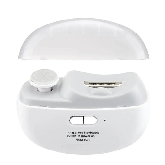 Electric Nail Clipper Grinding and Polishing with Light Automatic Nail Trimmer Rechargeable Nail Cutter Manicure for Baby Adult by All Mart Bristol Ltd