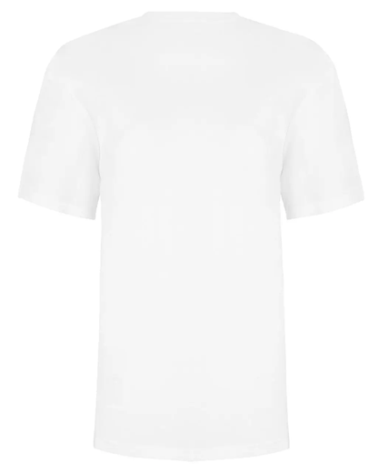 Pierre Buttin Embroidered T-Shirt White by All Mart Bristol Ltd