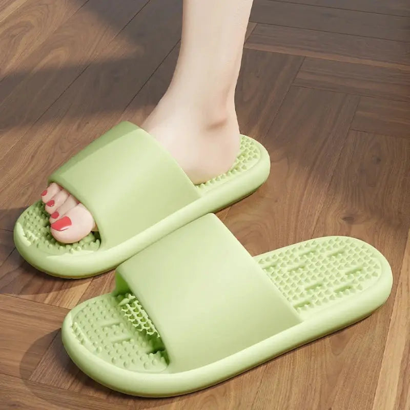 New Quiet EVA Bathroom Slippers for Men and Women Breathable Non-Slip Indoor/Outdoor Sandals with Drainage Holes by All Mart Bristol Ltd