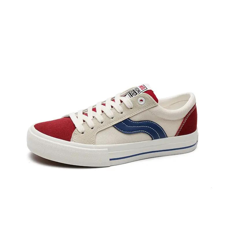 Retro Couple Board Breathable Canvas Shoes by Dropshipman