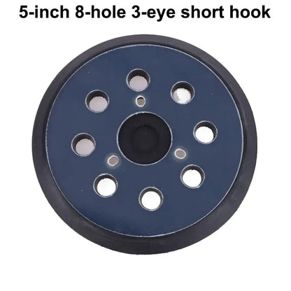 5-Inch 8-Hole Hook Loop Backing Pad for Orbital Sander, Compatible with Electric Polishers & Grinding Discs by All Mart Bristol Ltd