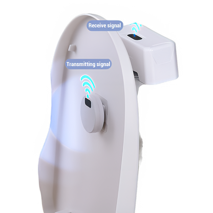 Automatic Toilet Flusher Touchless Toilet Flush Kit USB Rechargeable Versatile 20cm Sensing Distance IPX6 Water Proof for Home by All Mart Bristol Ltd