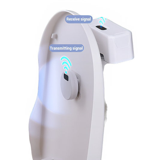 Automatic Toilet Flusher Touchless Toilet Flush Kit USB Rechargeable Versatile 20cm Sensing Distance IPX6 Water Proof for Home by All Mart Bristol Ltd