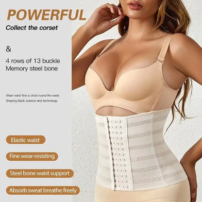 Abdominal Belt for Women Sports Shaper Waist Slimming Belly Reducing Waist Support Body Shaping Trainer Waist Cincher by All Mart Bristol Ltd