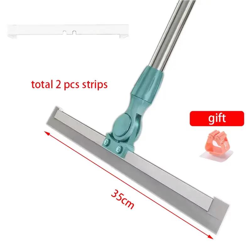 Toilet Bathroom Toilet Wiper Magic Broom Sweeping Silicone Artifact Ground Scraping Floor Cleaning Household Mop by All Mart Bristol Ltd