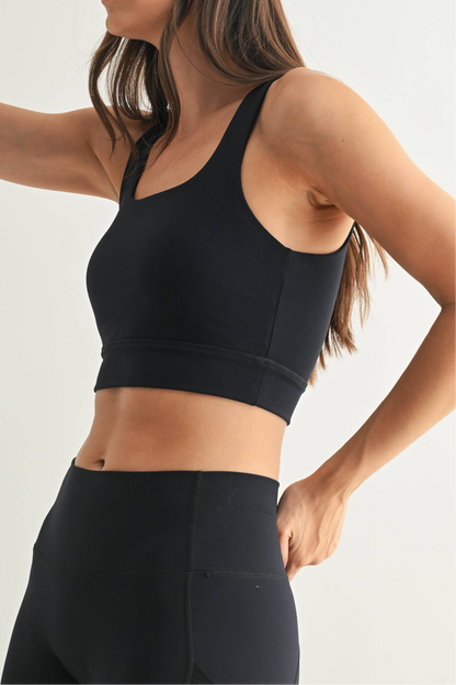 The AirFlex Mesh Back Sports Bra is built to support your every step. by Me & I