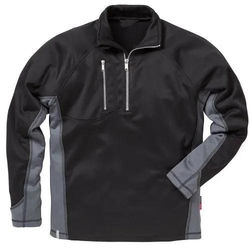 Mens Half Zip Sweatshirt Water Repellent Jumper by Ek Wholesale