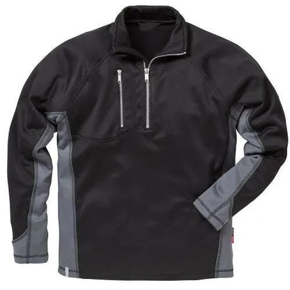 Mens Half Zip Sweatshirt Water Repellent Jumper by Ek Wholesale