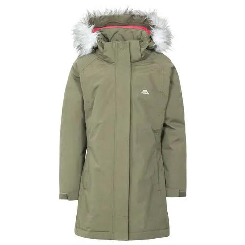 Girls Trespass Fame Waterproof Parka Jacket by Trespass