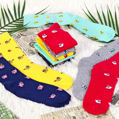 VINSANI ANIMAL SOCKS 5pk 1010419 by Vinsani