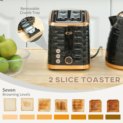 Kettle and Toaster Set by N/A
