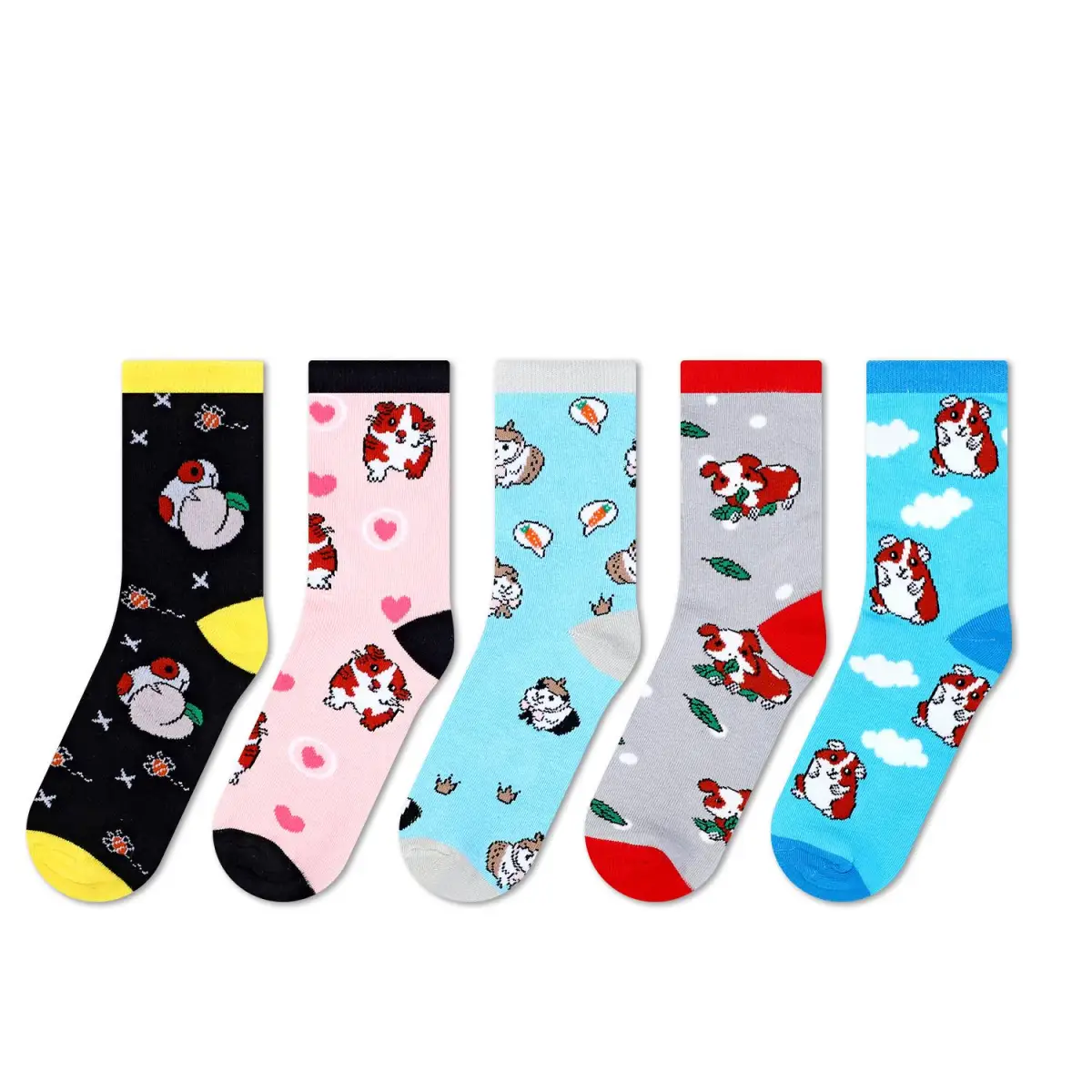 VINSANI GUINEA PIG SOCKS 5pk 1010415 by Vinsani