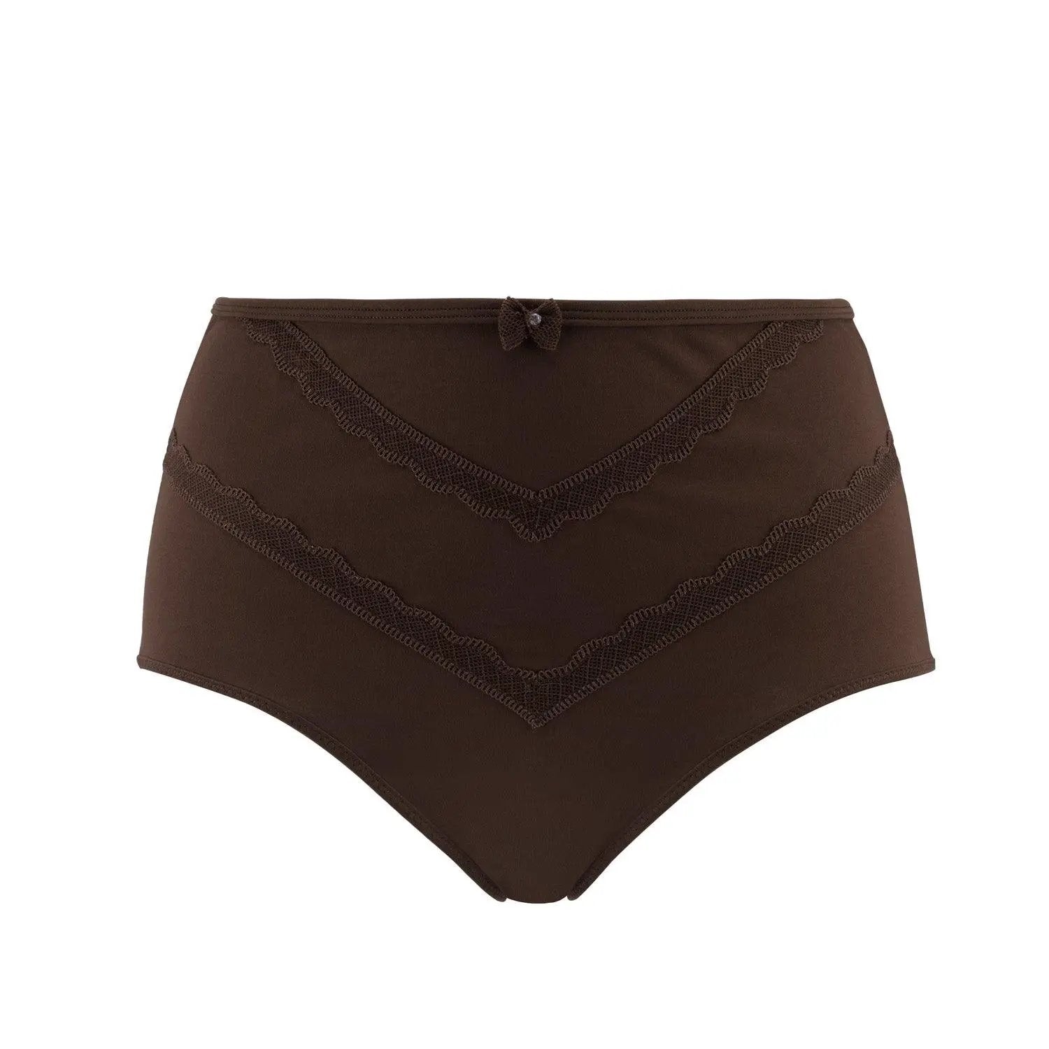 Vanessa- Silk & Organic Cotton Full Brief in Skin Tone Colours by Juliemay Lingerie