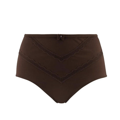 Vanessa- Silk & Organic Cotton Full Brief in Skin Tone Colours by Juliemay Lingerie