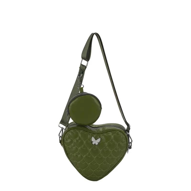 Women's Embroidered Line Shoulder Bag Lightweight Waterproof Pu Soft Leather Storage Shopping Travel Small Backpack by Dropshipman