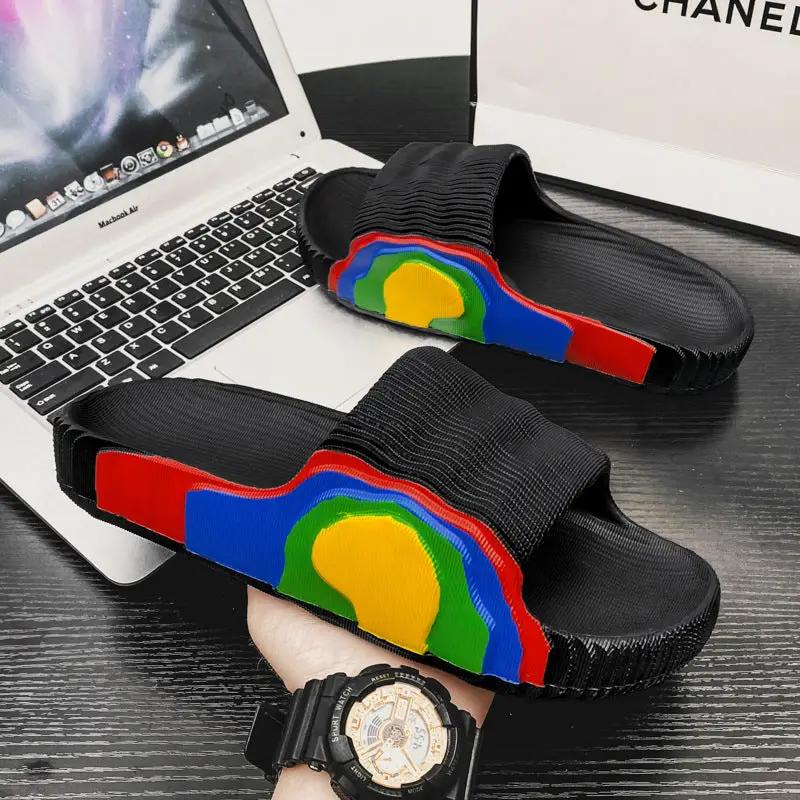 Men's Sandals And Slippers For Four Seasons Light Non-slip Bathroom by Dropshipman