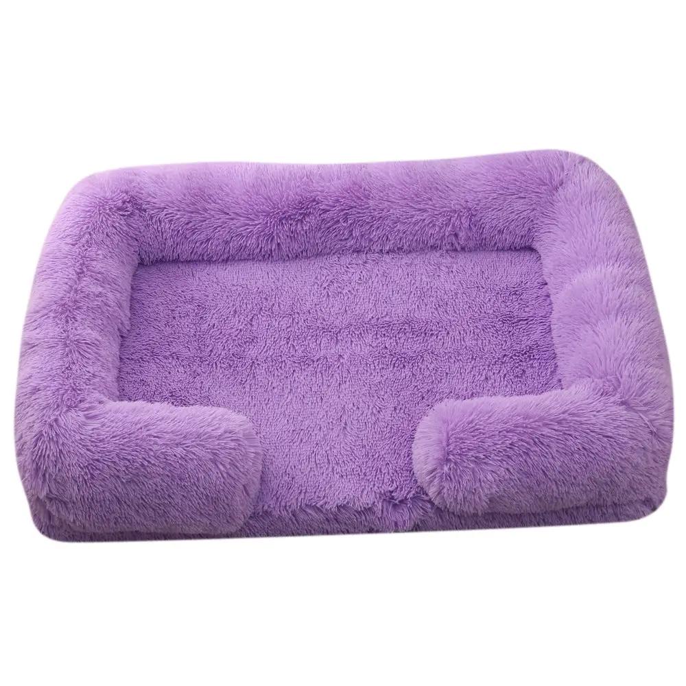 Plush Round Pet Bed Dog Bed Winter by Dropshipman